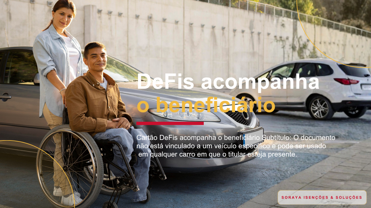 Cartão DeFis acompanha o beneficiário